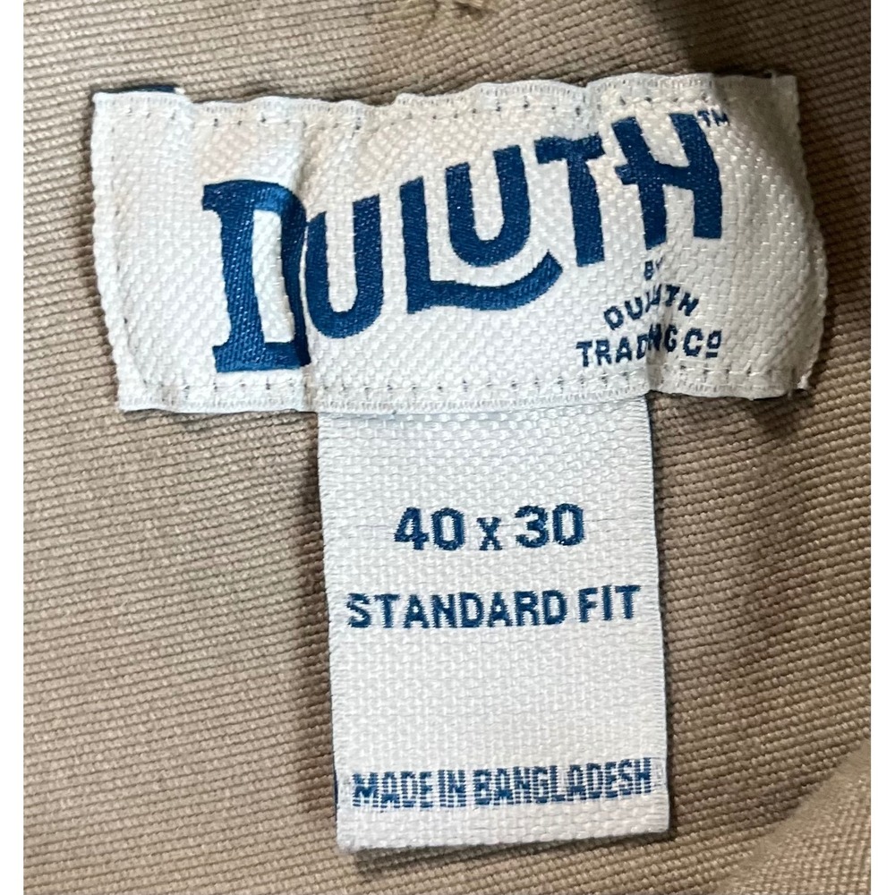 Duluth Trading Co Flex‎ Fire Hose Pants Mens 38x29 Tan Khaki Standard Workwear - Picture 4 of 9